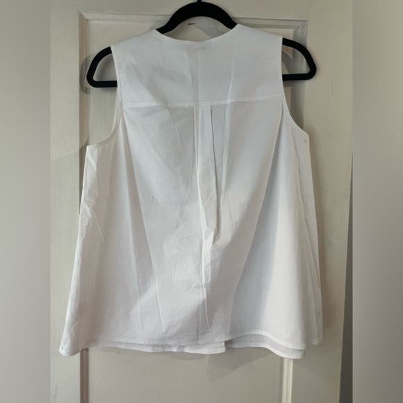 Tory Burch Crisp Cotton Poplin Tunic 4 - Picture 4 of 11